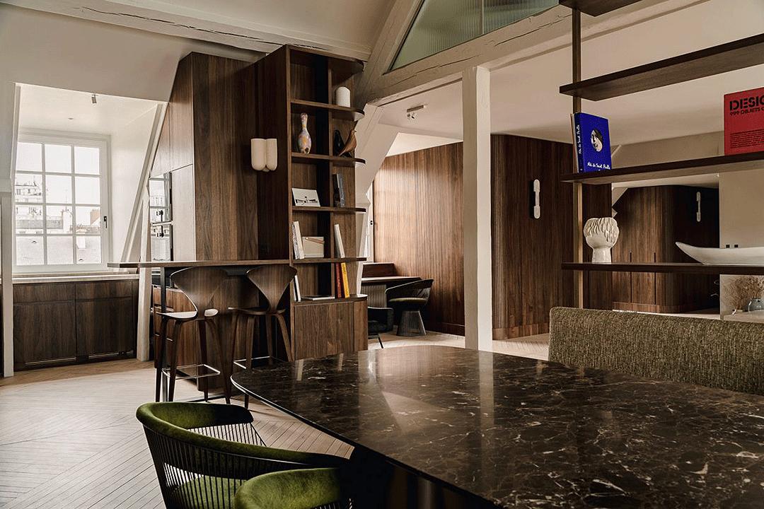 简约风loft公寓小而精致,loft公寓法式轻奢