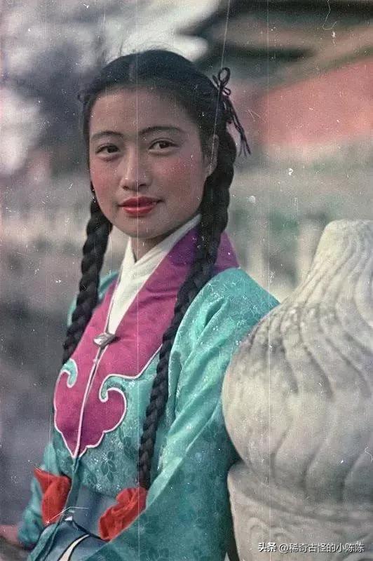 1949年开国大典高清彩色老照片,1949年开国大典珍贵彩色影像