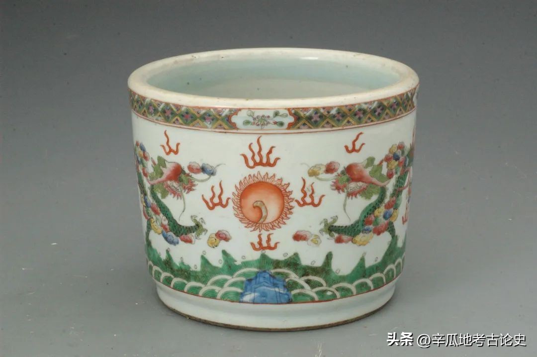 刘瑜长沙,清末醴陵窑釉下绿彩瓷器