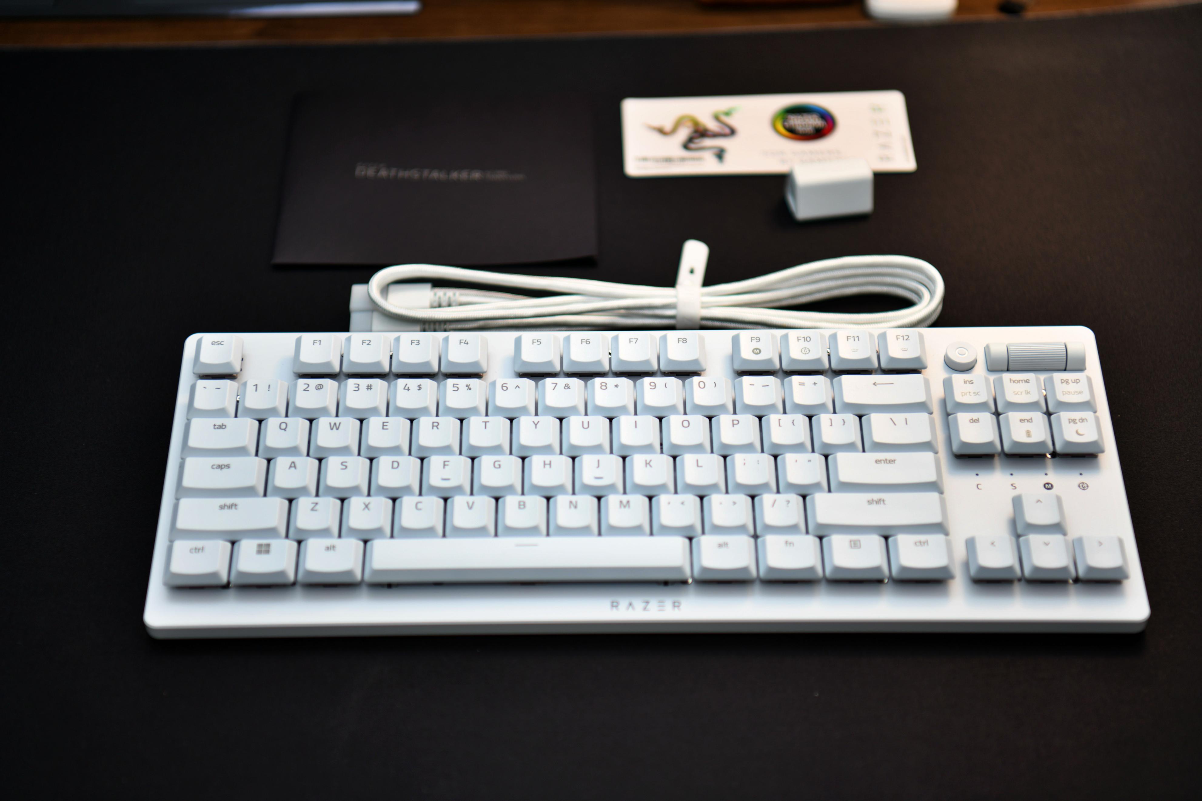 雷蛇无线键盘噬魂金蝎v2pro,雷蛇噬魂金蝎v2无线版机械键盘