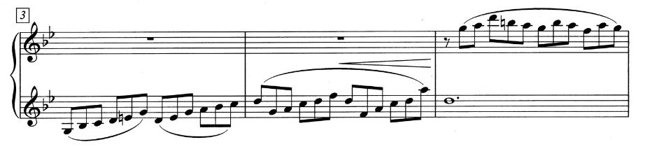 钢琴变奏曲的曲式结构,钢琴曲曲式结构分析