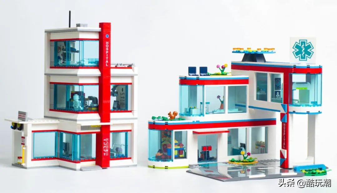 乐高城市60330,乐高新版医院