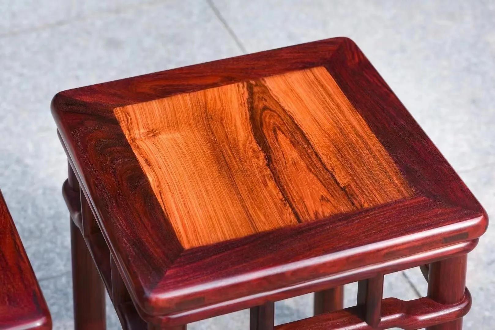 休闲红木家具五件套,小叶紫檀镶嵌越南黄花梨皇宫椅