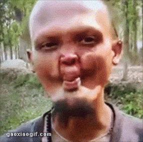 微信表情包搞笑动态图吃饭,搞笑动态图惊不惊喜意不意外