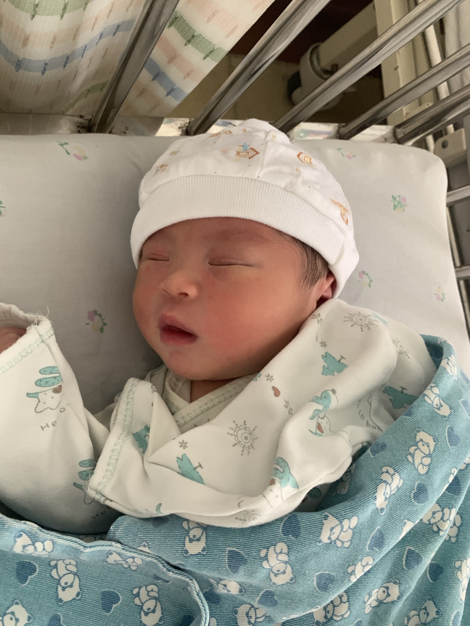 两年没回家了,在广州租个车,带着新出生的二宝回家给家人看看