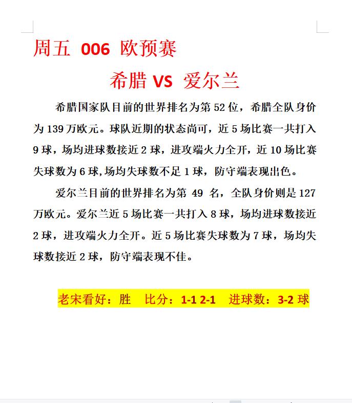 今日足球竞彩推荐：胜平负，比分，进球数中国VS缅甸实力推荐。