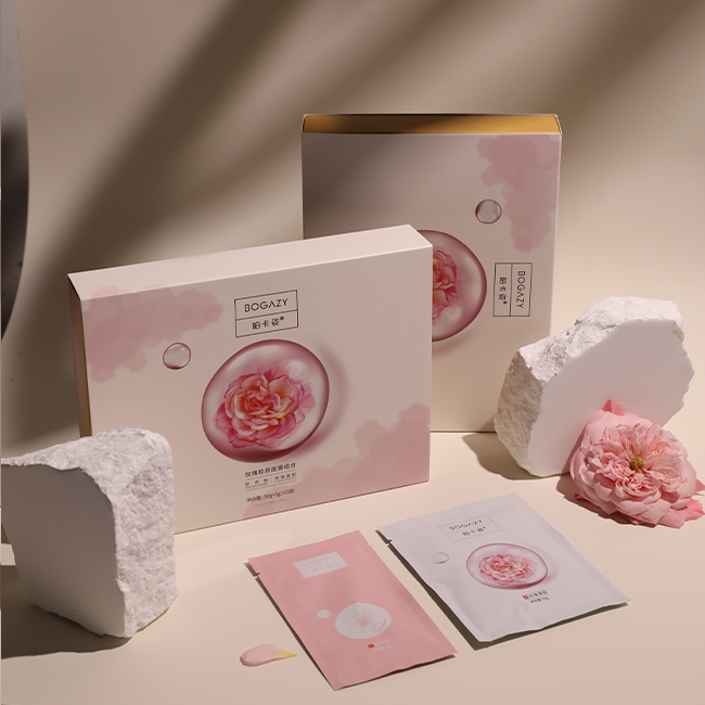 玫瑰胶原提拉紧致面膜,柏卡姿蚕丝面膜