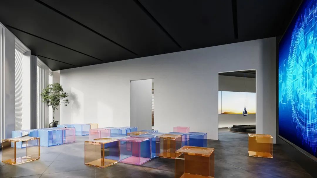 中兮室内设计案例赏析：1000㎡展厅设计—艺术的推演，从生活开始