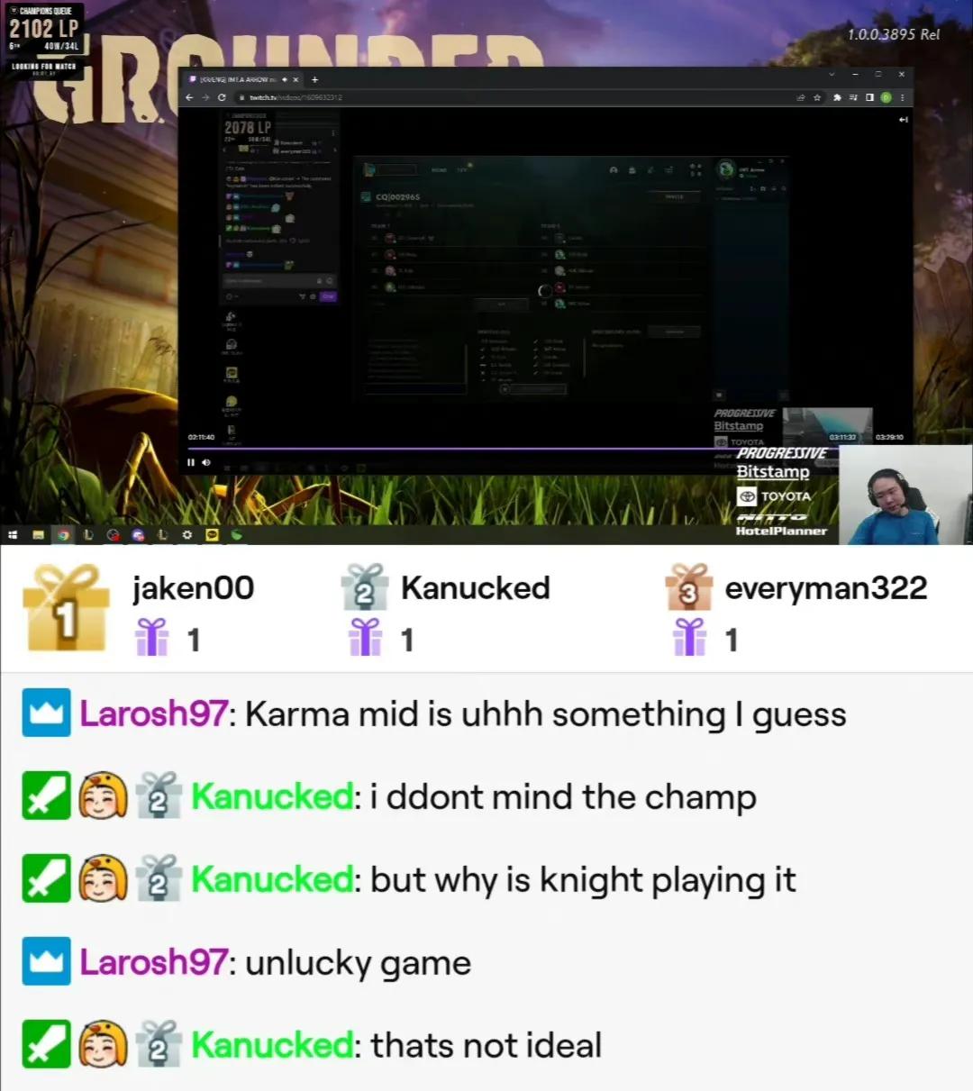 “S12中路工具人扇子妈”火了,Doinb直播透露,职业选手都偷偷练