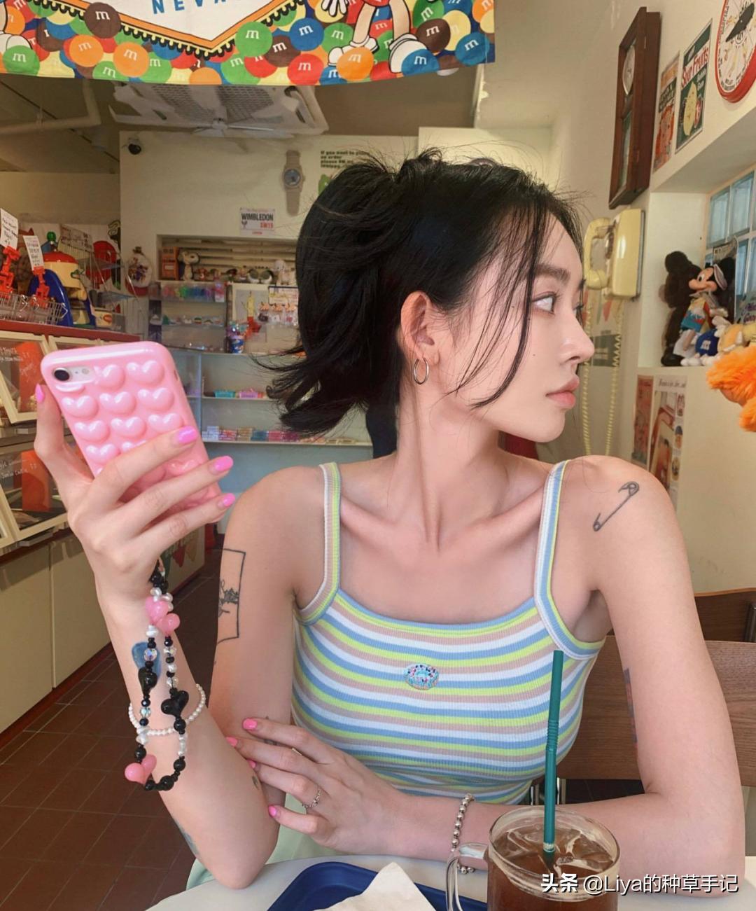 吊带内搭遮副乳遮肉,穿吊带怎么遮肉副乳