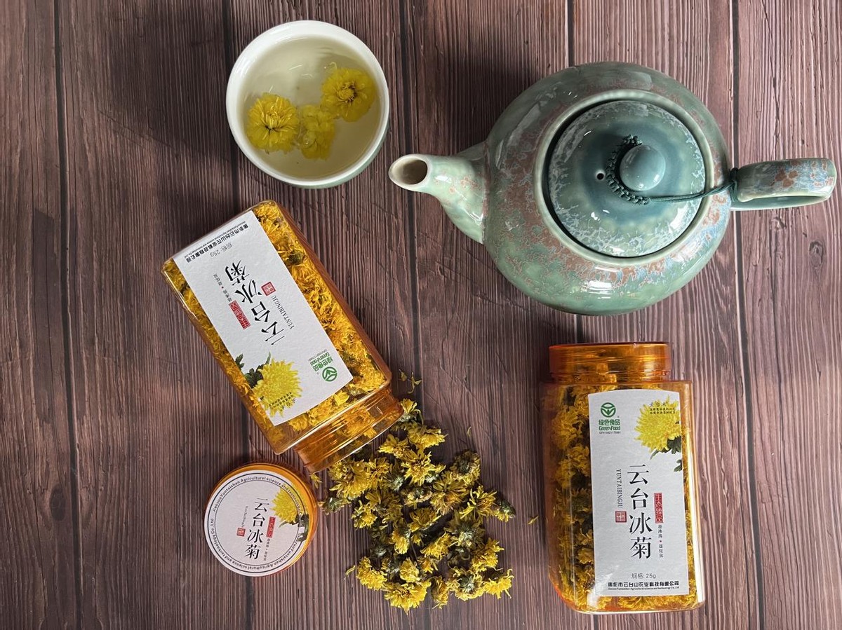 小暑解暑茶,夏日消暑菊花茶