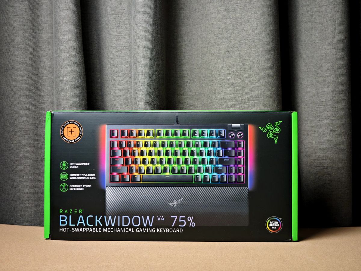 双厨狂喜！75%配列雷蛇用户的黑寡妇蜘蛛V475%热插拔款首发实测