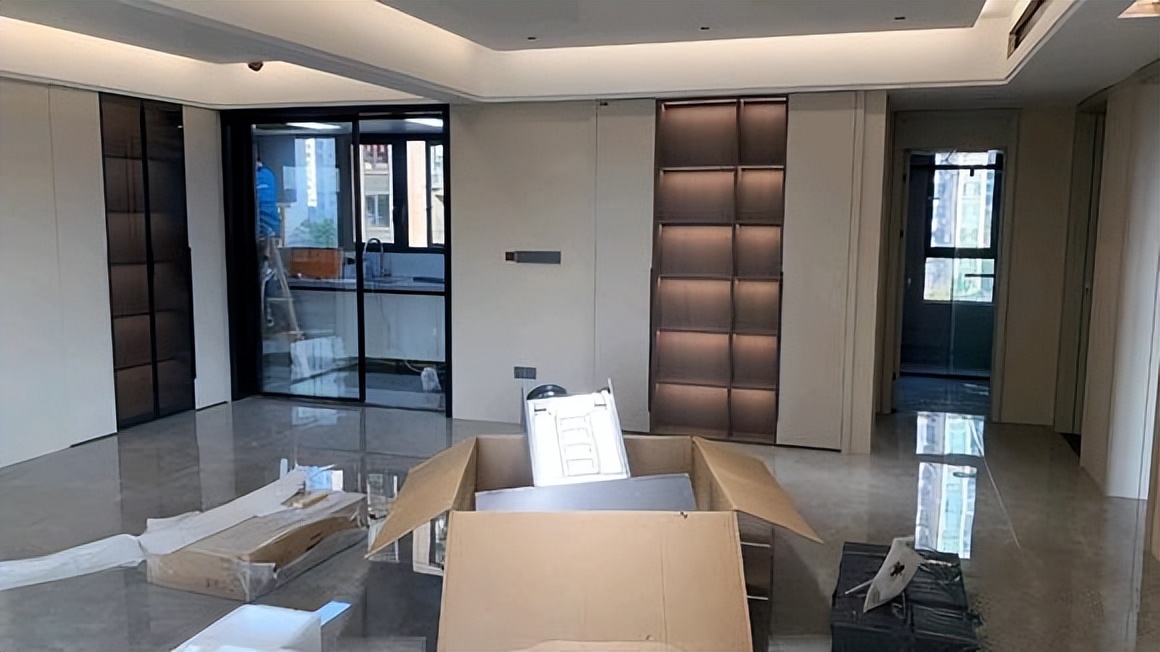 新房硬装装修好了的视频,新房装修快完了