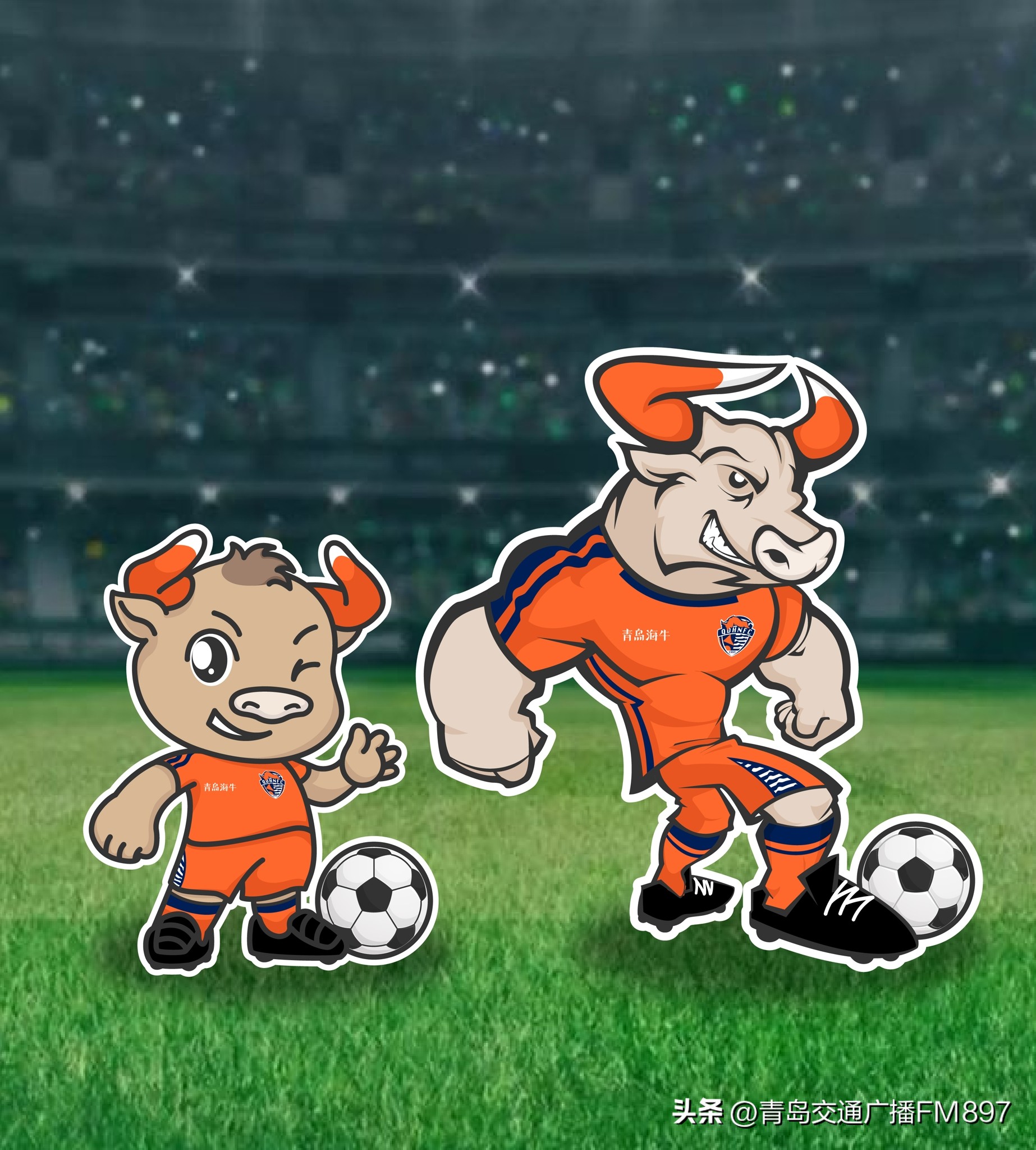 品牌ip形象年轻化,海牛队吉祥物