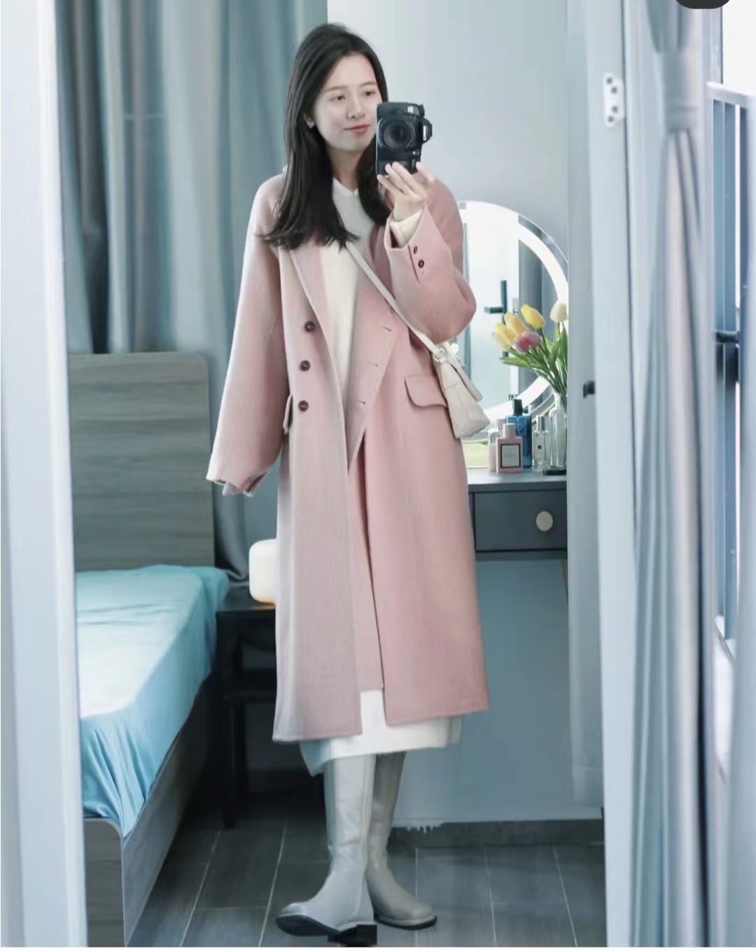 17套非常大气的大衣颜色搭配,穿出大女人高级感