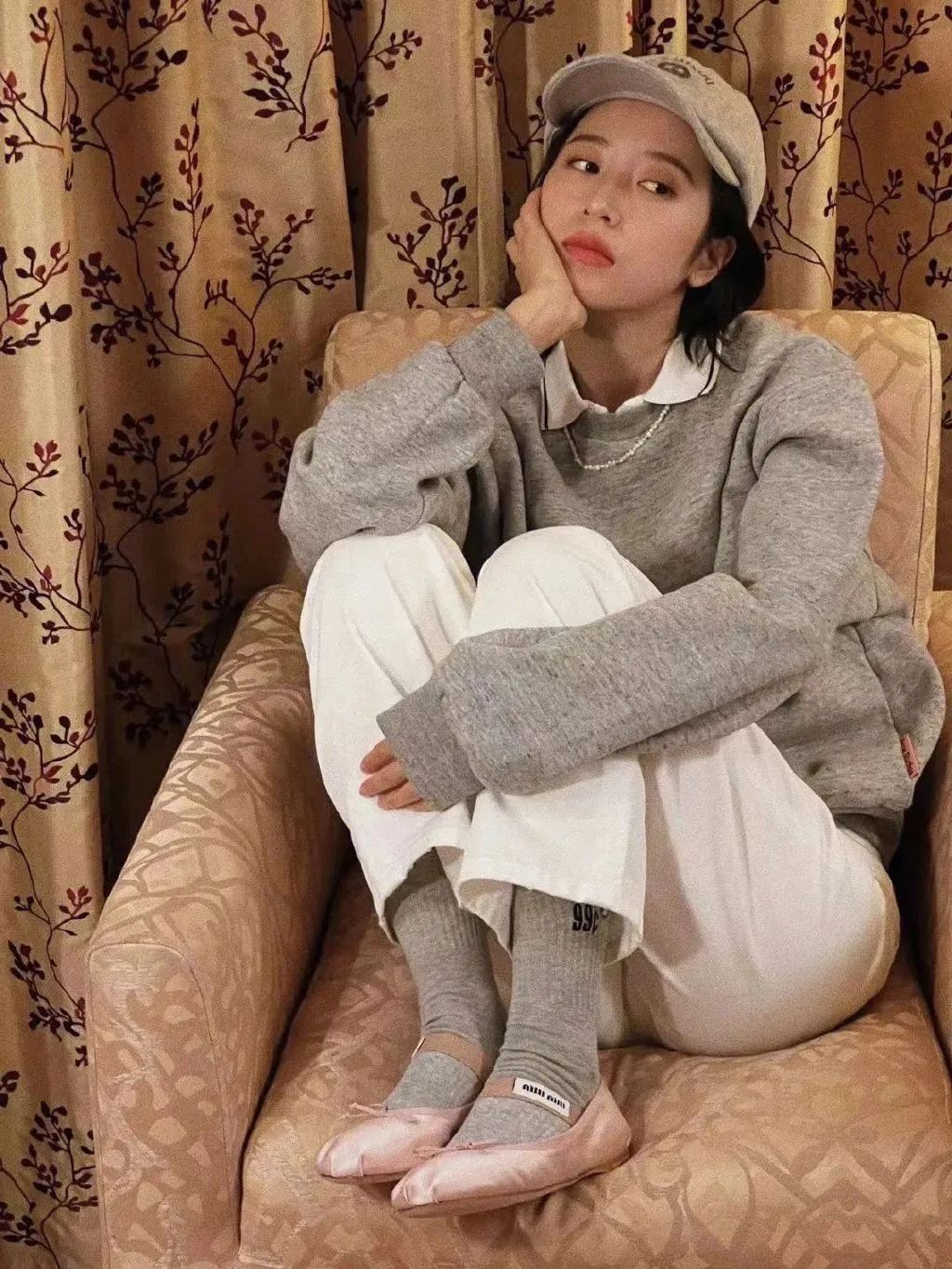 袜套堆堆袜穿法教程,袜套堆堆袜休闲怎么穿