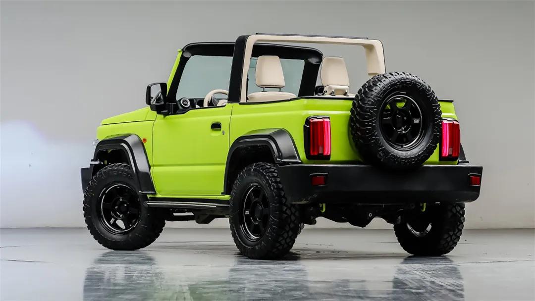 意大利改装厂推出吉姆尼皮卡版,我的意见是不如“坦克100”