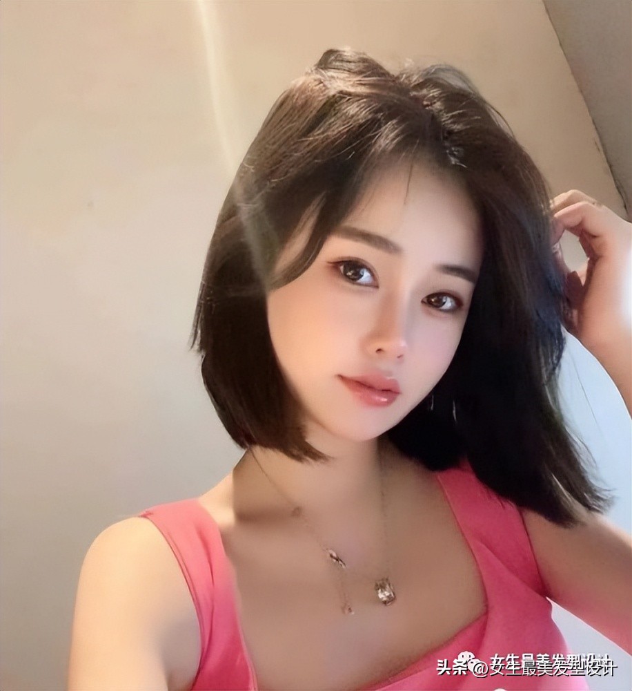 高冷齐肩发又酷又飒图片,超a超飒的女生齐肩短发