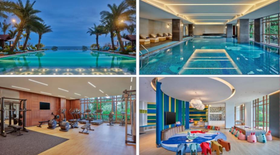 汕尾保利希尔顿逸林酒店无边泳池,汕尾希尔顿逸林酒店价格