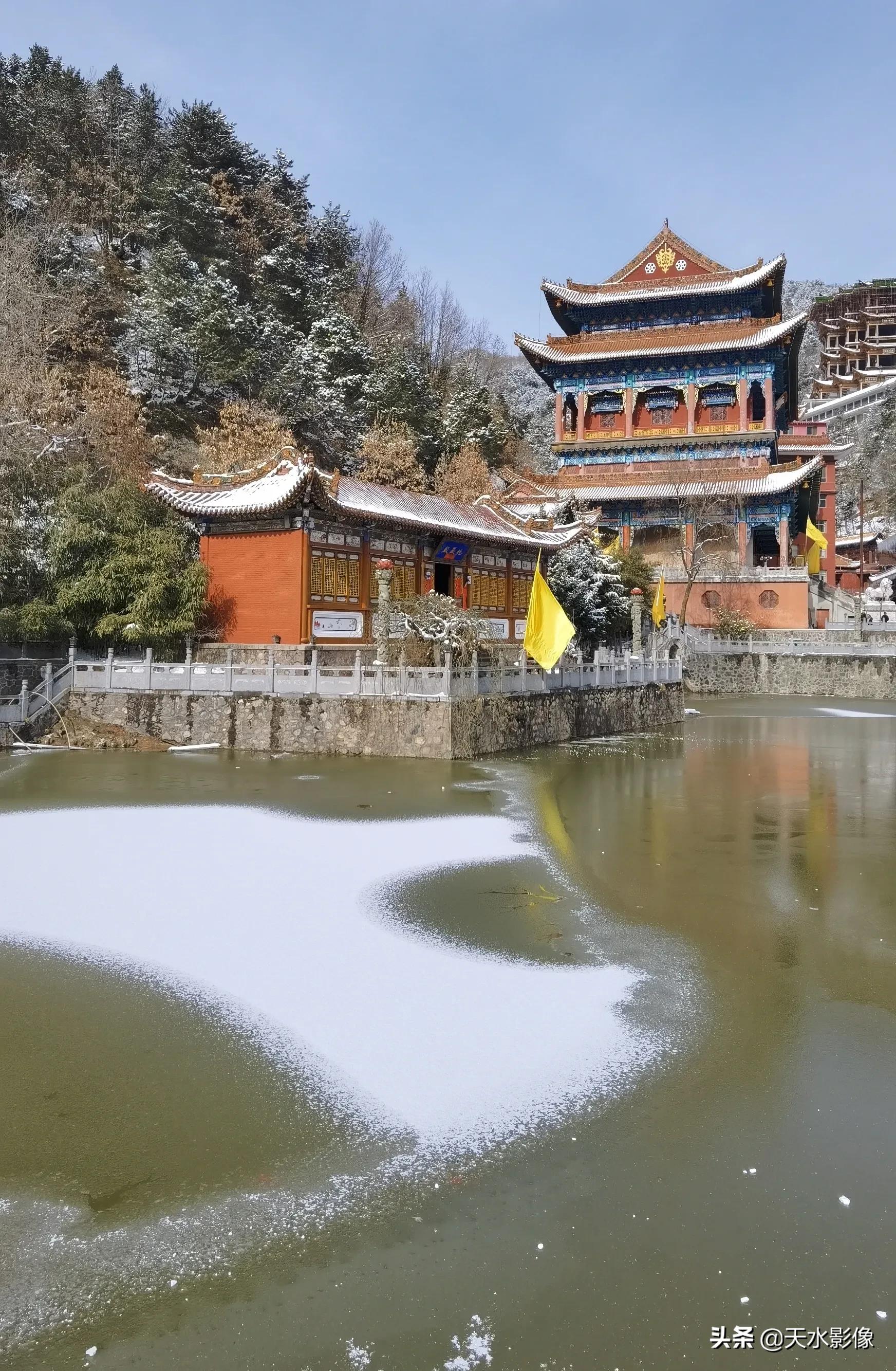 雪中净土寺,雪落净土寺