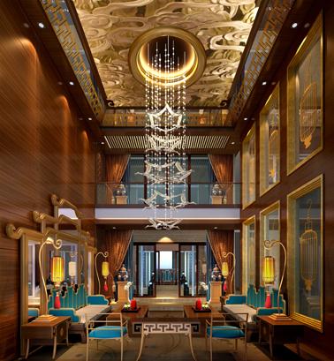 楼顶凹字型别墅图片,凸形中式别墅图片大全