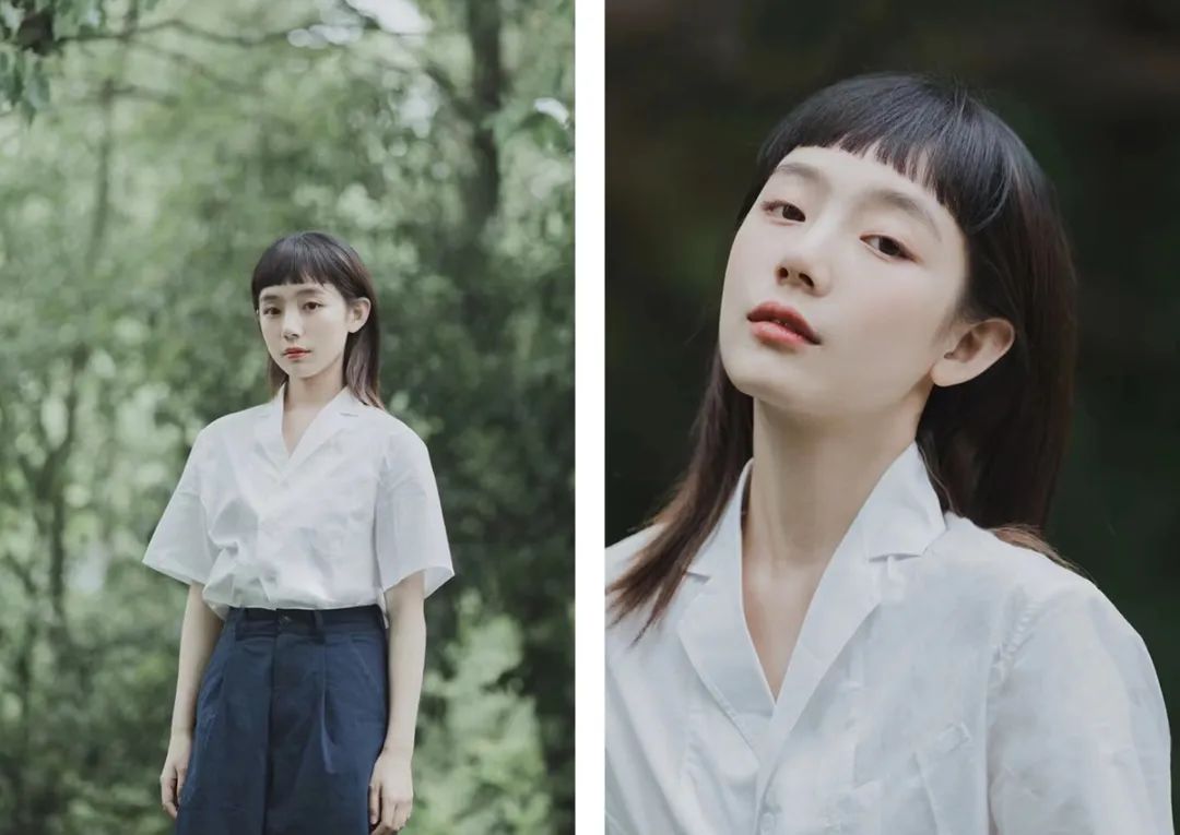 不尝试下刘海你永远不知道多减龄,不容易剪残适合全部脸型的刘海