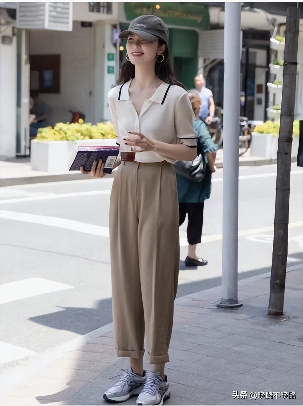 上海街拍穿搭长裤长裙,被杭州女生的街拍惊艳了