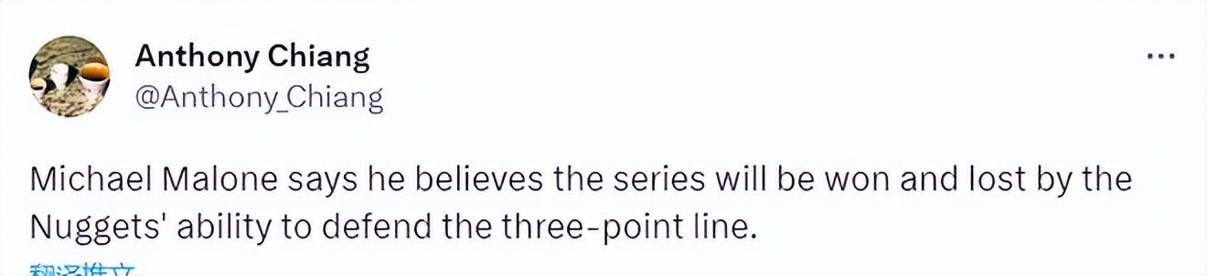 总决赛G4一触即发！约基奇穆雷表情严肃掘金主帅道出胜负关键