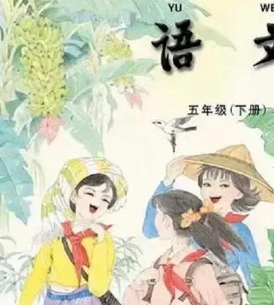 网友画的教材封面,网友画的小学教材插画对比图