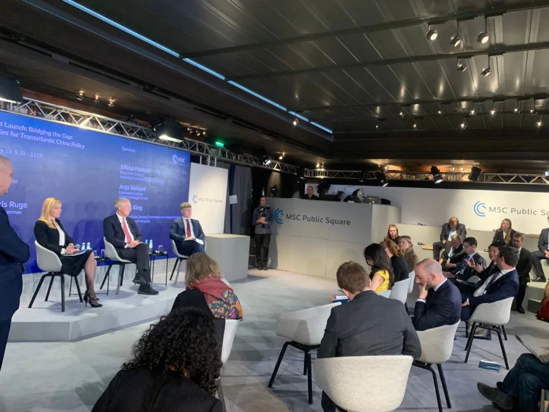 中国参加慕安会,慕安会美国演讲