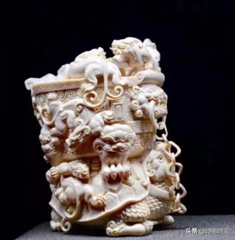 象牙工艺作品,象牙艺术品有什么特征
