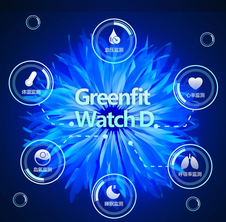 greenfitwatchd价格,心率血压专用手表