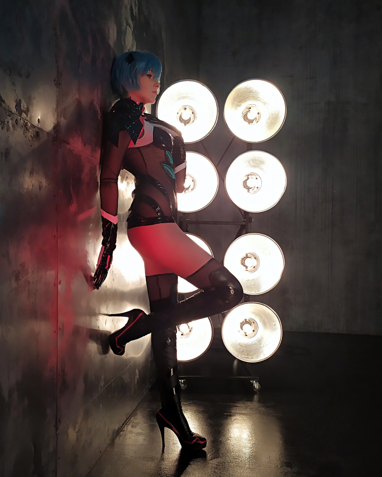 俄美女Kanda《动森》埃及猫Cos性感大秀美腿