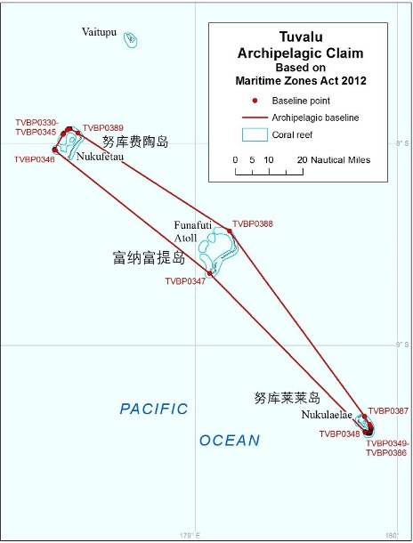 图瓦卢发言,图瓦卢海洋面积