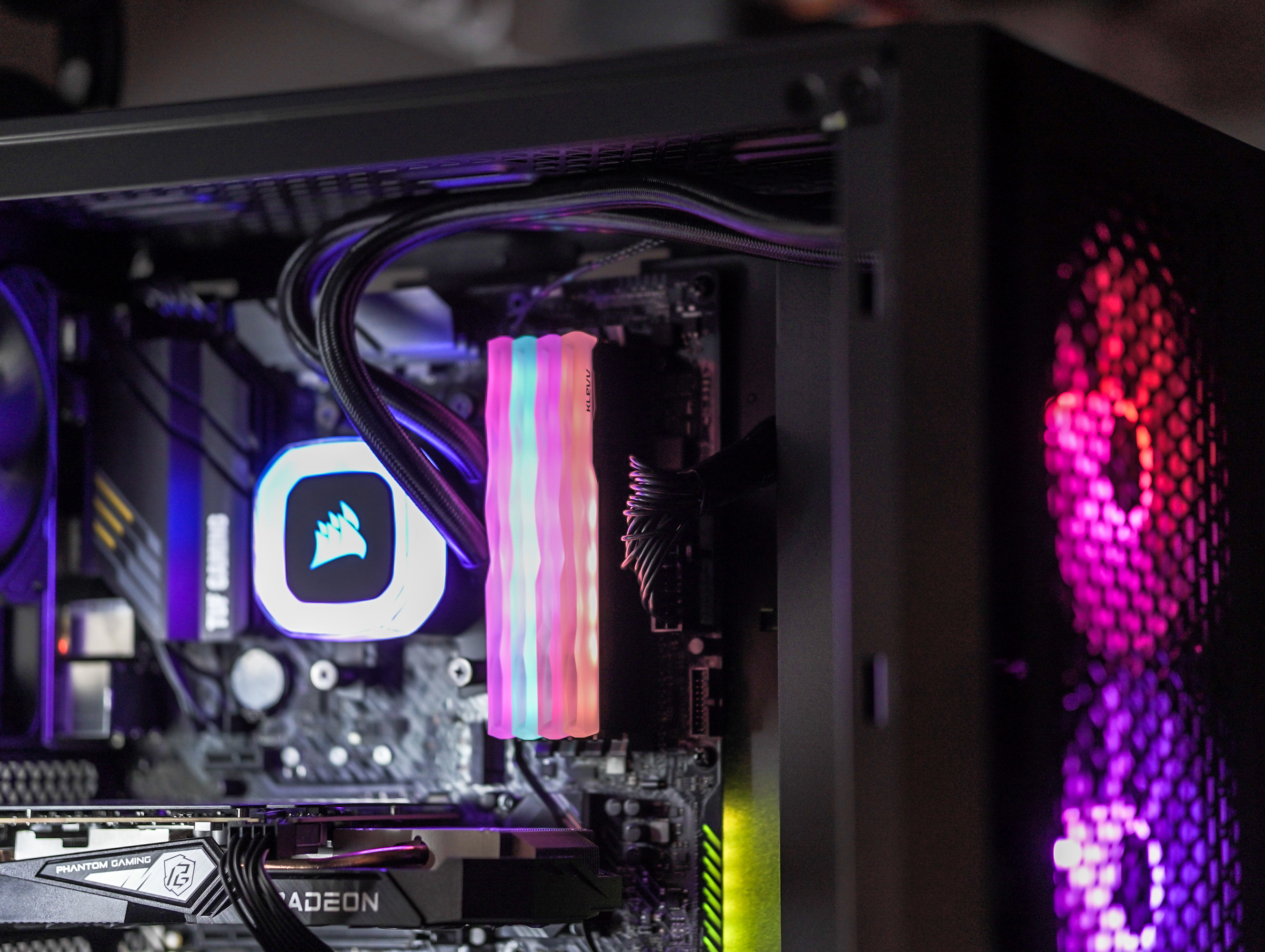 海盗船水冷散热器换新,海盗船h5sf水冷散热器