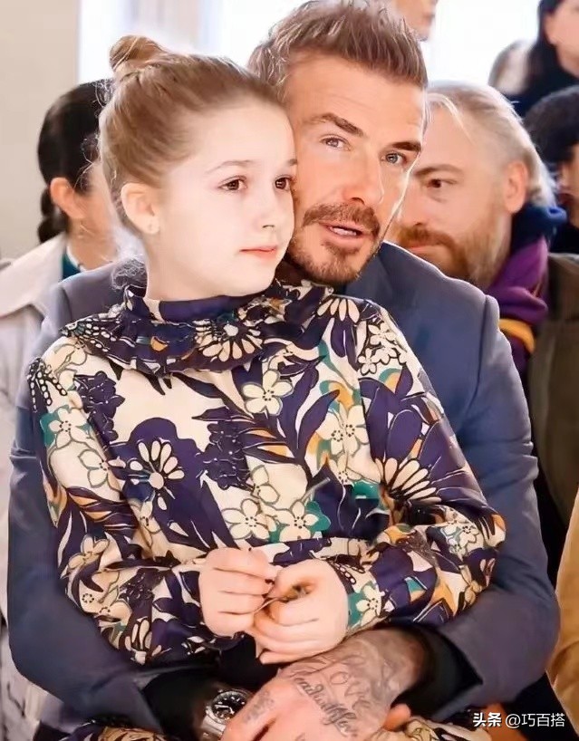 贝克汉姆的女儿小七的颜值有多高,贝克汉姆维多利亚小七现状