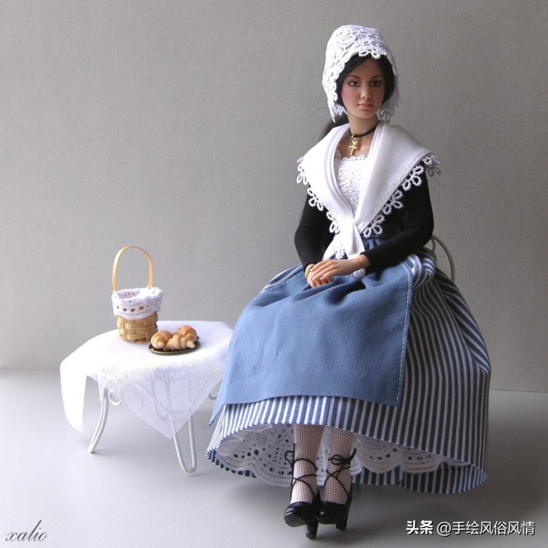 法国民族服装,法国和沙俄军服