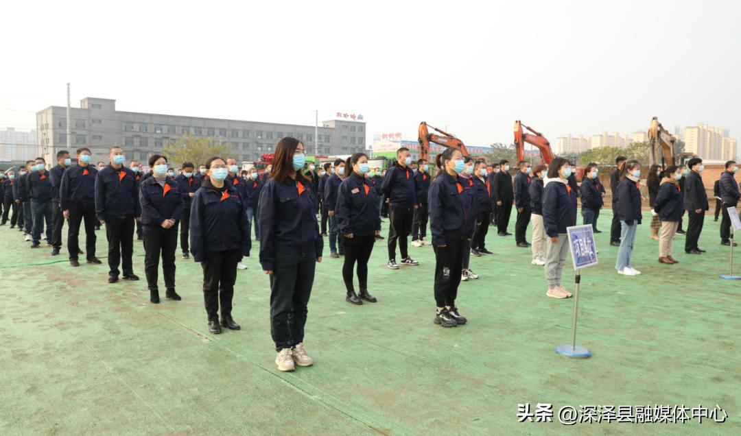 撸起袖子加油干风雨无阻向前行|总投资51.53亿元！深泽县22个重点项目集中开工