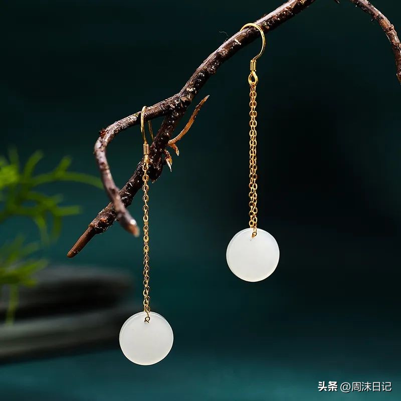 这才是东方美人的首饰：晴山如黛，碧水如烟