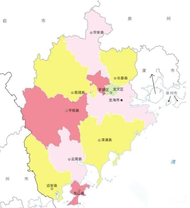 福建省漳州市平和区县,福建漳州行政区划调整