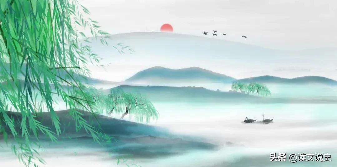 李白笛声和柳枝表达思乡的诗,笛声悠扬折柳枝