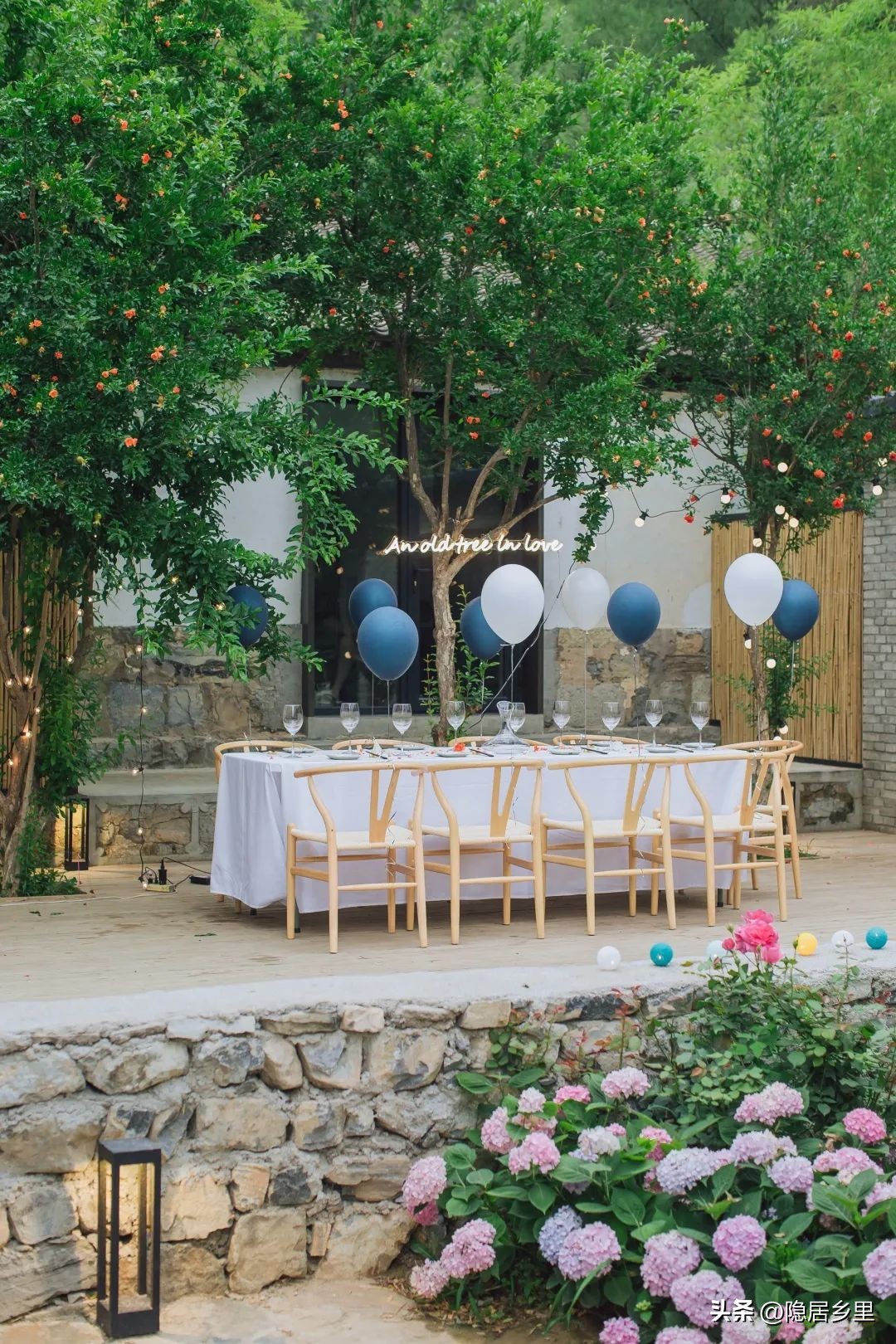 浪漫婚礼风民宿,很火的民宿婚礼