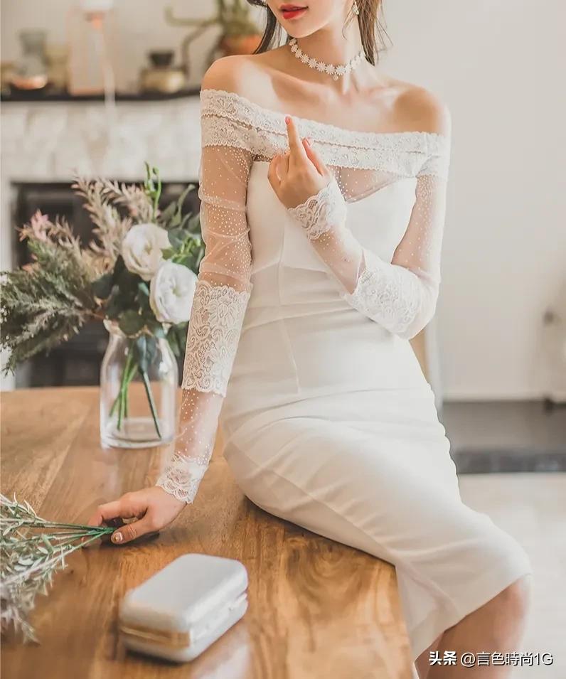 满满浪漫气息的婚纱,清新极简婚纱照