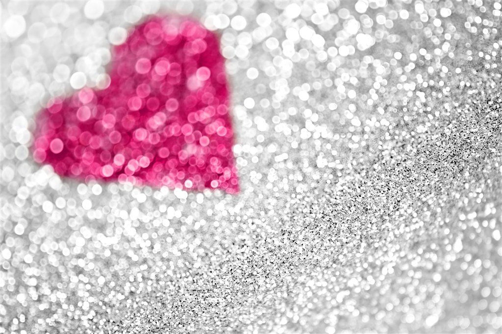 心形满天星壁纸,心形壁纸风景治愈