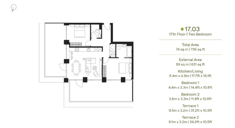 伦敦一区科技城明星住宅TheArc大户型推荐