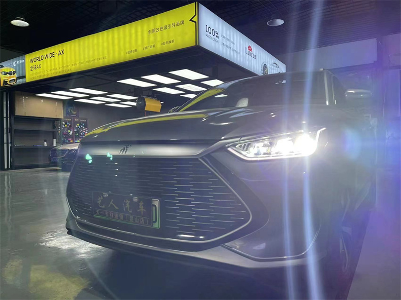 比亚迪宋plus车灯要改吗,24款比亚迪宋plus车灯升级案例