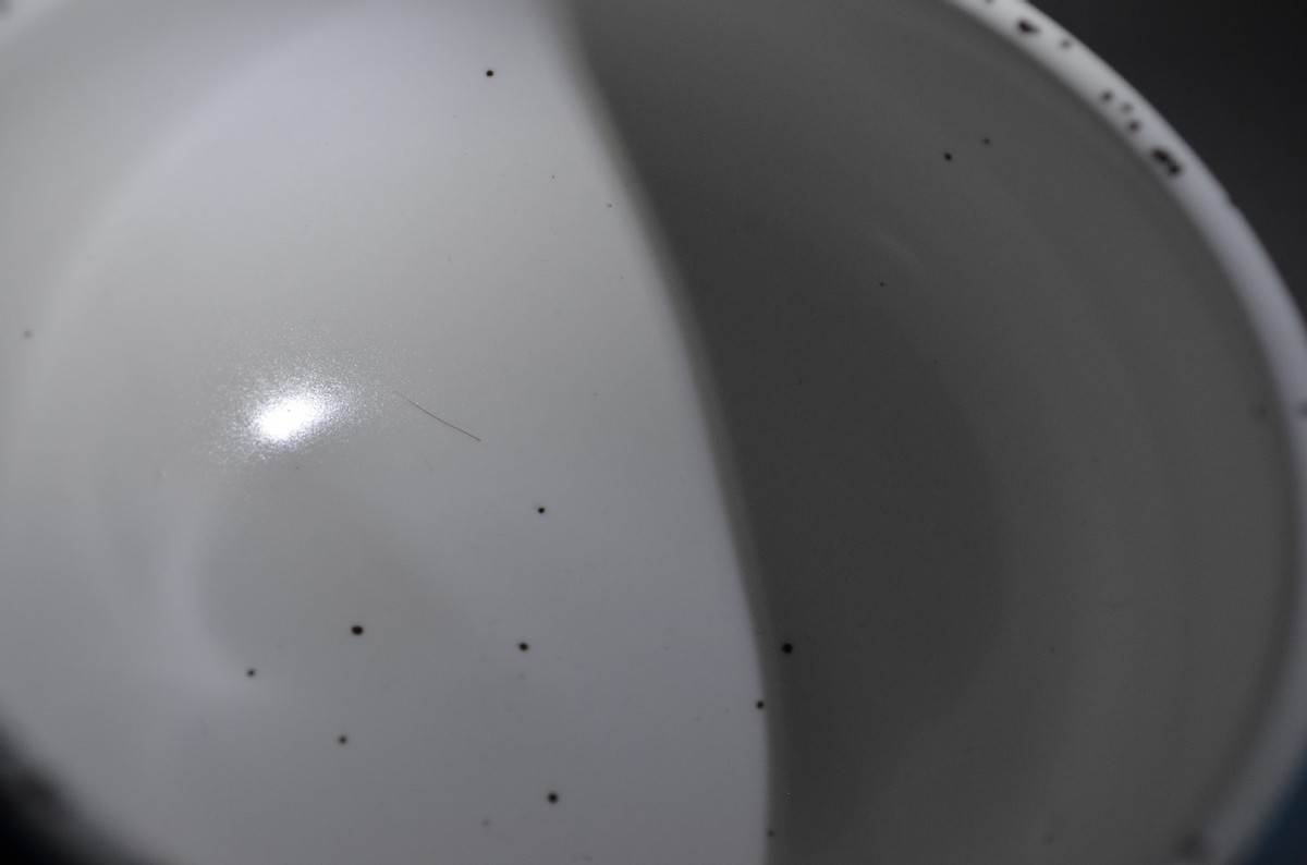 康熙民窑五彩瓷器松石绿釉特征,乾隆松石绿釉