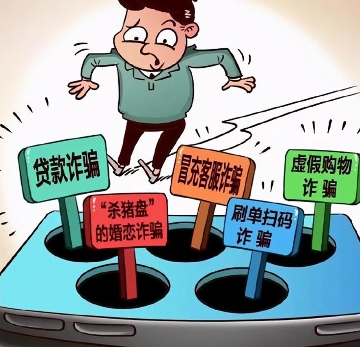 网络诈骗的十大手法图片,揭秘十大网络诈骗手法