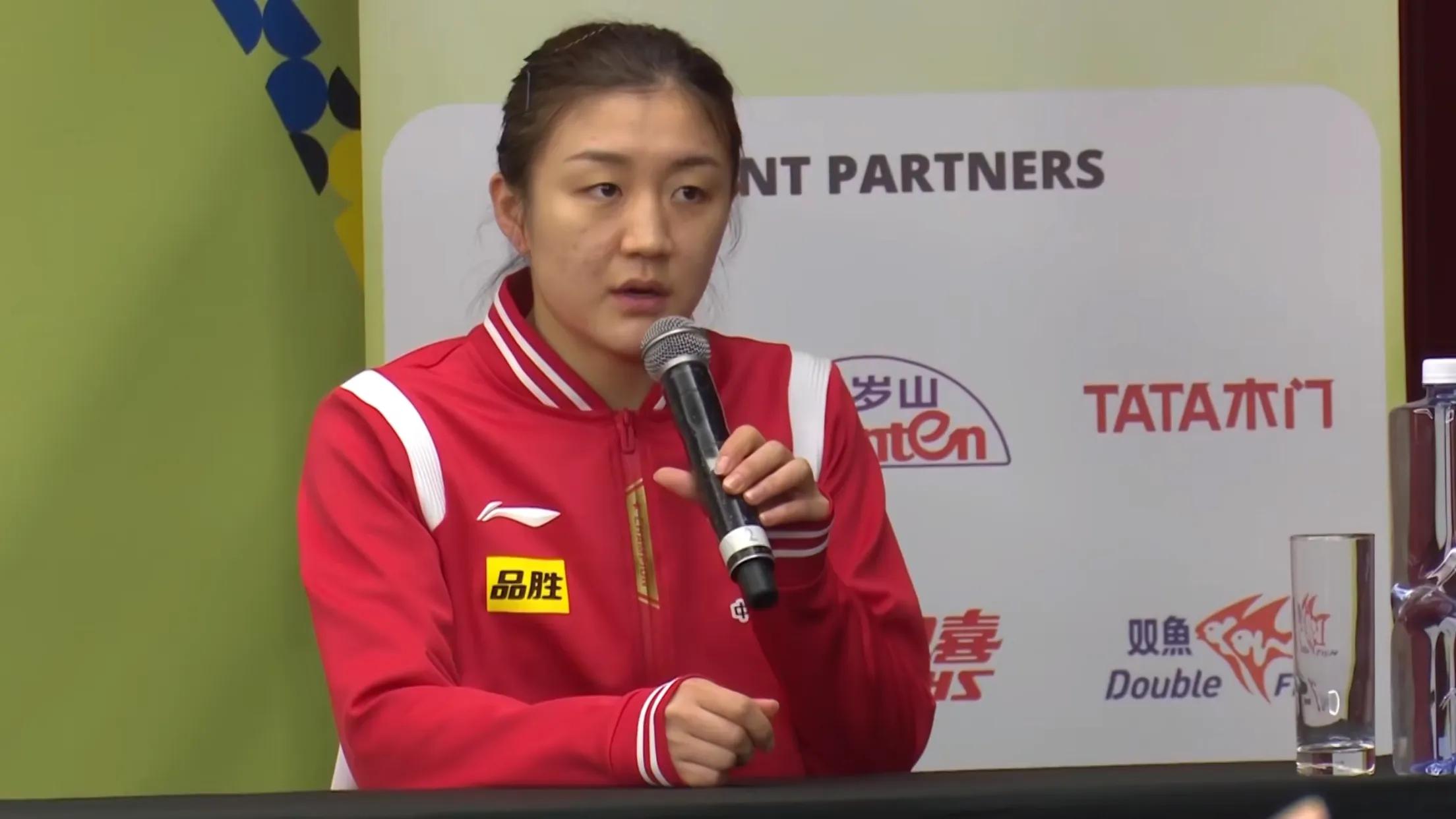 陈梦和孙颖莎情商,孙颖莎陈梦互评