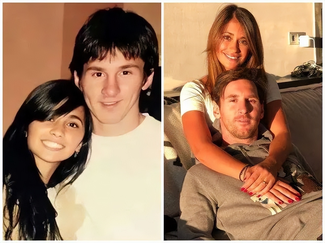 梅西是个温暖的人,梅西的家庭温暖